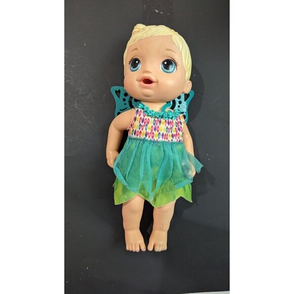 Hasbro 2016 Baby Alive Face Paint Fairy Blonde 11.5 inch pretend play - Picture 1 of 8